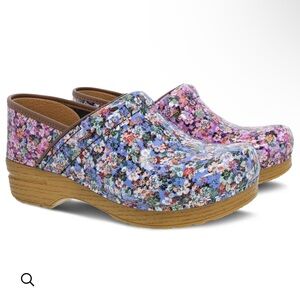 Dansko twin pro - petite floral patent, 38